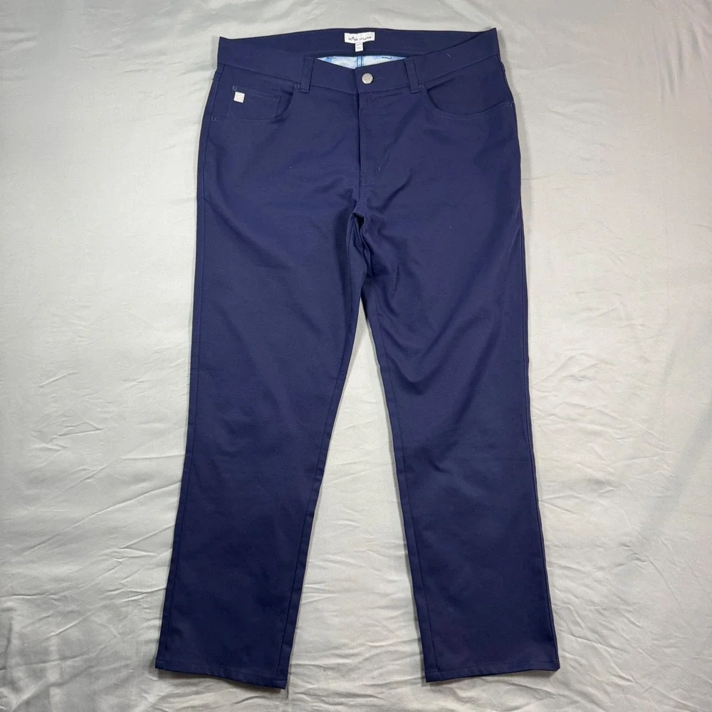 Peter Millar eb66 Performance Five-Pocket Pant Golf Mens 35x32 (Fits 36x28)